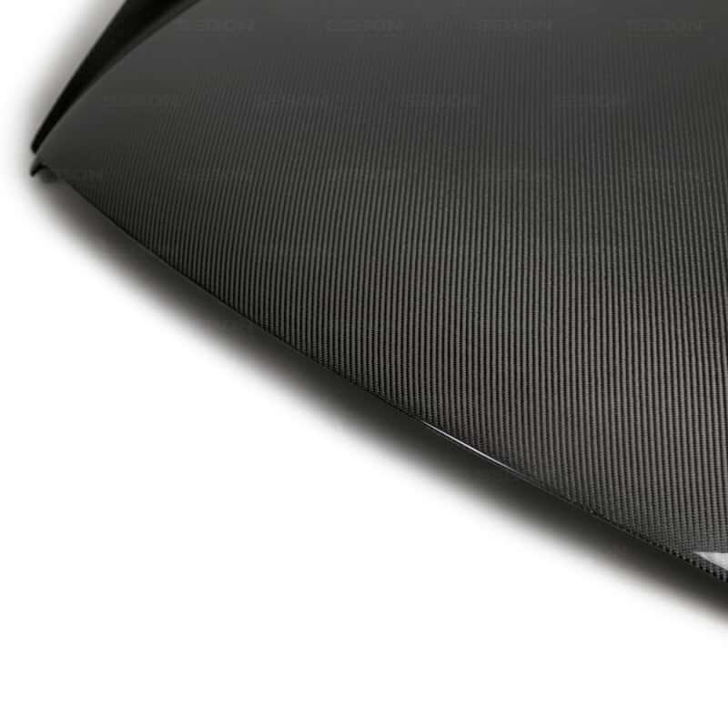 Seibon — Seibon 03-07 Infiniti G35 Coupe OEM  Carbon Fiber Hood - view 6