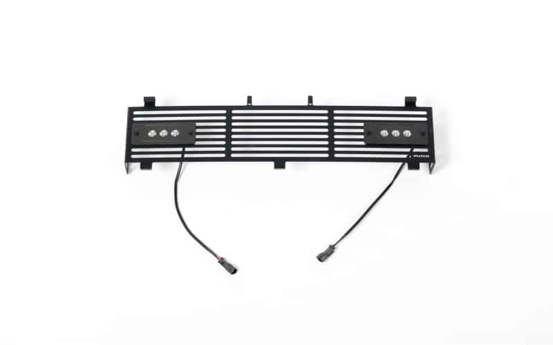 Putco — Putco 11-16 Ford SuperDuty - SS Black Bar Design w/ Qty 2 - 6in Light bars Bumper Grille Inserts
BmprValanceGrilleIns - view 1