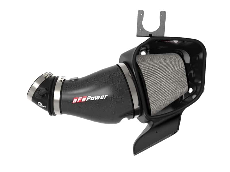 aFe — aFe Track Series Carbon Fiber Pro Dry S AIS - 19-20 Jeep Grand Cherokee Trackhawk 6.2L
Track Series Intake - view 5