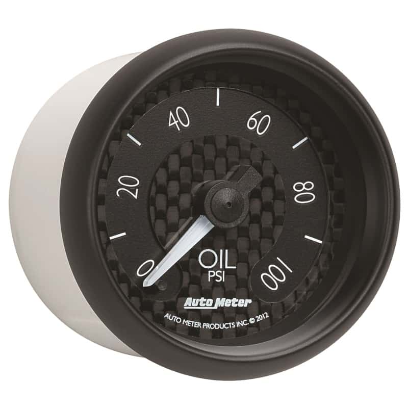 AutoMeter — Autometer GT Series 52mm Full Sweep Electronic 0-100 PSI Oil Pressure Gauge
2-1/16" OIL PRESS, 0 - view 11