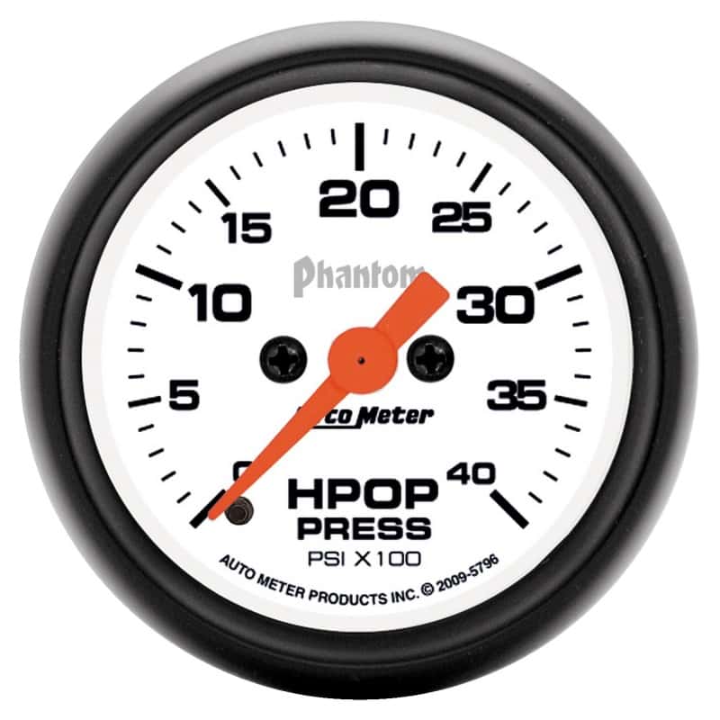 AutoMeter — Autometer Digital Stepper Motor 0-4000 PSI HPOP Pressure Phantom Gauge
2" HPOP PRESS, 0-4K - view 1