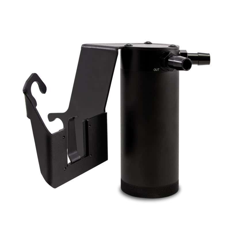 Mishimoto — Mishimoto 03-06 Nissan 350Z / 04-07 Infiniti G35 VQ35DE PCV-Side Direct Fit Baffled Catch Can Kit
Oil Catch Can Kit - view 4