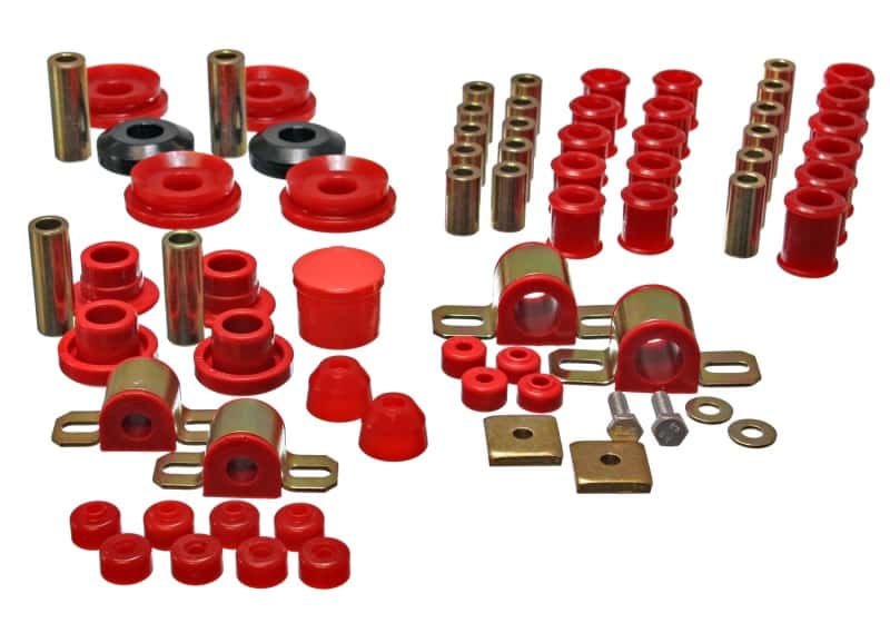 Energy Suspension — Energy Suspension 95-98 Nissan 240SX (S14) Red Hyper-Flex Master Bushing Set
Master Bushing Kit - view 2
