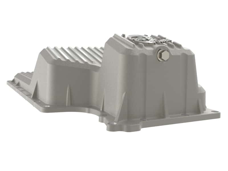 aFe — aFe 20-25 GM Trucks Engine Oil Pan - Raw w/ Machined Fins
Engine Oil Pan - view 5
