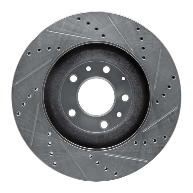 R1 Concepts — R1 07-15 Mazda CX-9 Front Left Drilled & Slotted Silver Brake Rotor
R1 Brake Rotor Drill - view 4