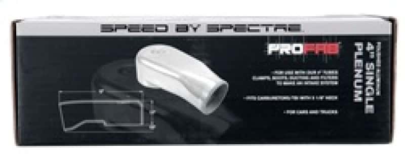 Spectre — Spectre Plenum 4in. OD x 9in. (Air Cleaner to Stud Inlet) - Single - view 4