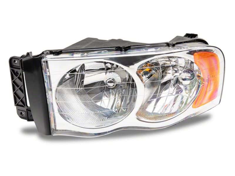 Raxiom — Raxiom 02-05 Dodge RAM 1500 Axial Series OEM Style Rep Headlights- Chrome Housing (Clear Lens)
Headlights - view 3