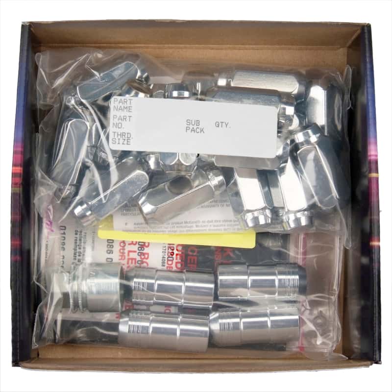 McGard — McGard 5 Lug Hex Install Kit w/Locks (Cone Seat Nut) M12X1.75 / 13/16 Hex / 1.815in. L - Chrome - view 6