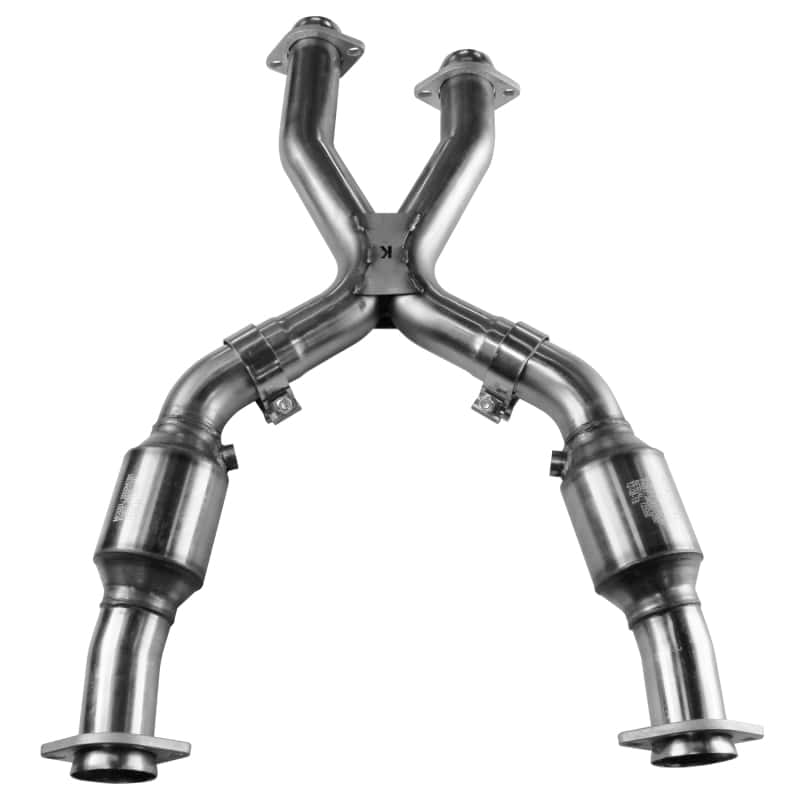 Kooks Headers — Kooks 99-04 Ford Mustang GT / Cobra 2 1/2in In x 2 1/2in OEM Out Cat SS X Pipe Kooks HDR Req
2-1/2in. X-Pipe
2-1/2" X-Pipe - view 3