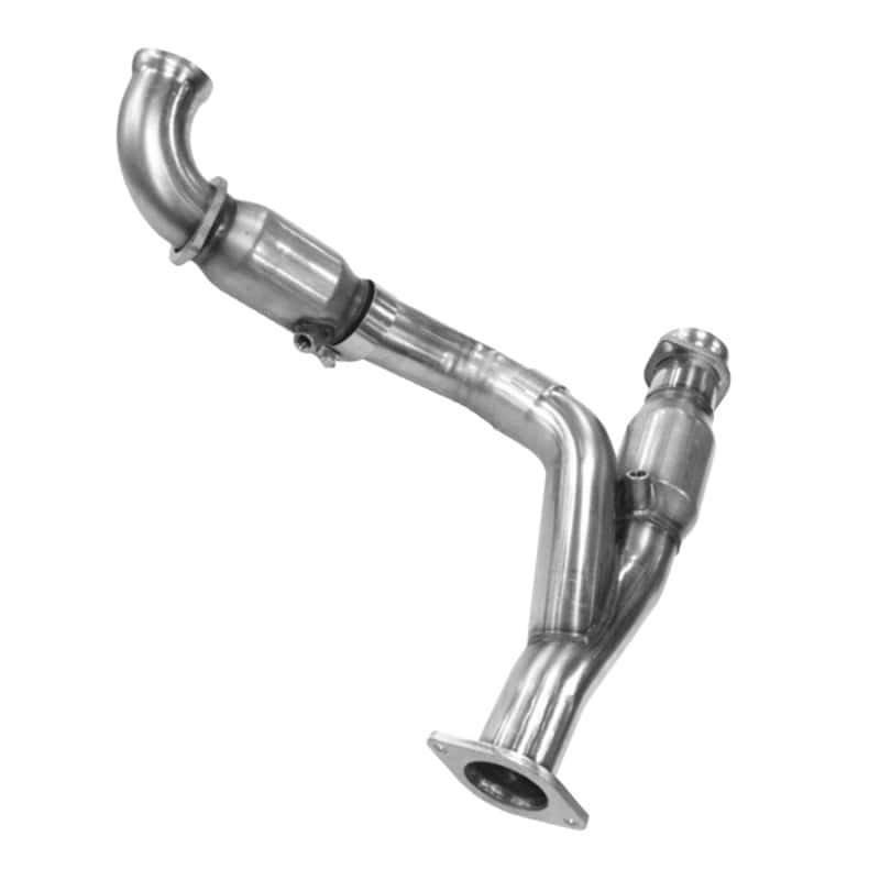 Kooks Headers — Kooks 06-09 Chevy Trailblazer SS LS2 6.0L 3in x OEM Out Cat SS Y Pipe Kooks HDR Req
3in. x OEM Y-Pipe
3" x OEM Y-Pipe - view 1