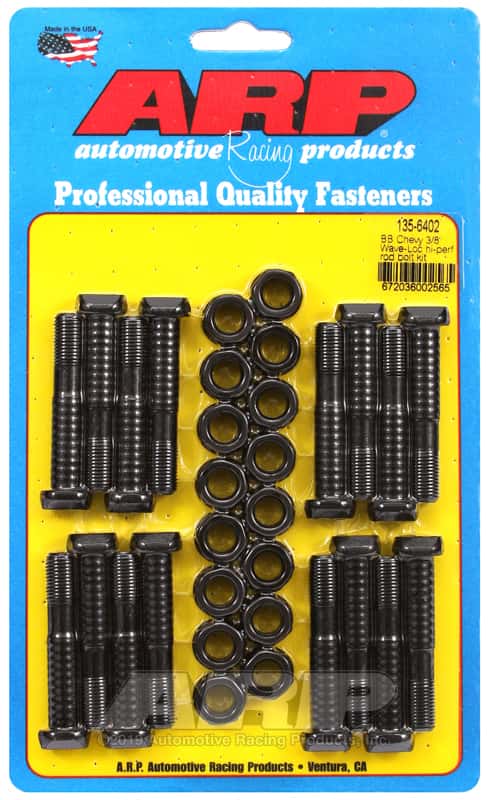 ARP — ARP BB Chevy 3/8in Wave-Loc High Performance Rod Bolt Kit - view 1