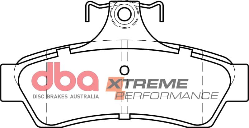 DBA — DBA 04-06 Pontiac GTO XP650 Rear Brake Pads
Brake Pad - view 1