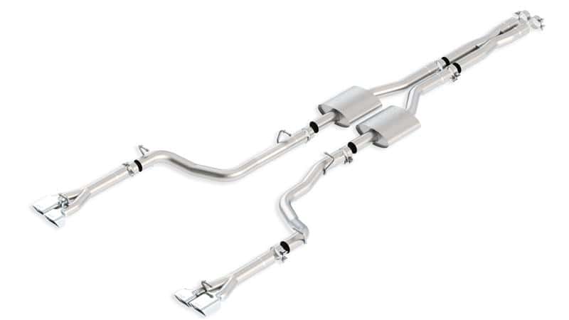 Borla — Borla 11 Dodge Challenger SRT8 Coupe AT/MT 5/6spd 6.4L 8cyl ATAK SS Catback Exhaust
Cat-Back System
ExhstSysKt - view 2
