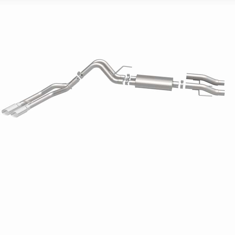 Magnaflow — Magnaflow 15-21 Ford F-150 Street Series Cat-Back Performance Exhaust System- SS Polished Rear Exit - view 12