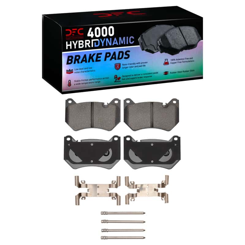 DFC — DFC 18-25 Audi Q5 (USA/Canada) Except Hybrid Front 4000 HybriDynamic Brake Pads and Hardware Kit
DFC Brake Pad Set - view 1