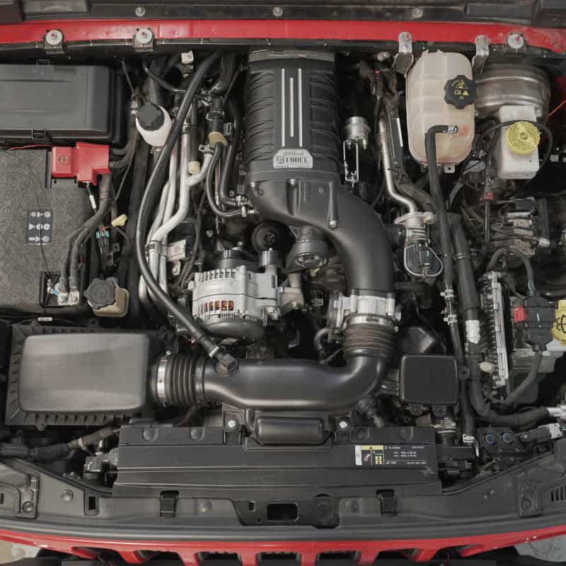Edelbrock — Edelbrock SC Jeep Wrangler 2018-2020 3.6L V6 Pentastar
SUPERCHARGER - view 3
