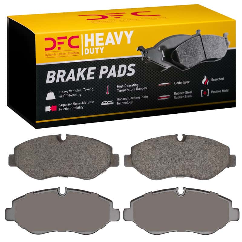 DFC — DFC 07-23 Dodge Sprinter 2500 Front Heavy Duty Pads - Semi Metallic
DFC Brake Pad Set - view 1