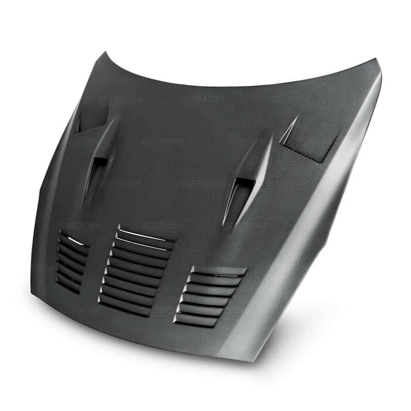 Seibon — Seibon 09-15 Nissan GTR R35 GTII Dry Carbon Hood - view 8