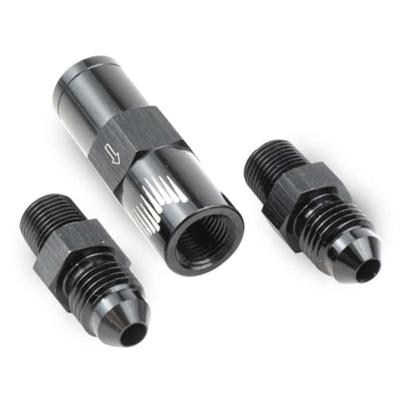 Snow Performance — Snow Performance High Flow 4AN Water Check Valve Fittings (For 4AN SS Braided Line Kit)
Pipe Fitting - view 2