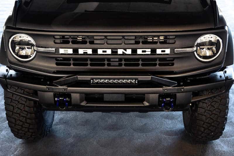 DV8 Offroad — DV8 Offroad 21-22 Ford Bronco Factory Modular Front Bumper Bull Bar - view 9