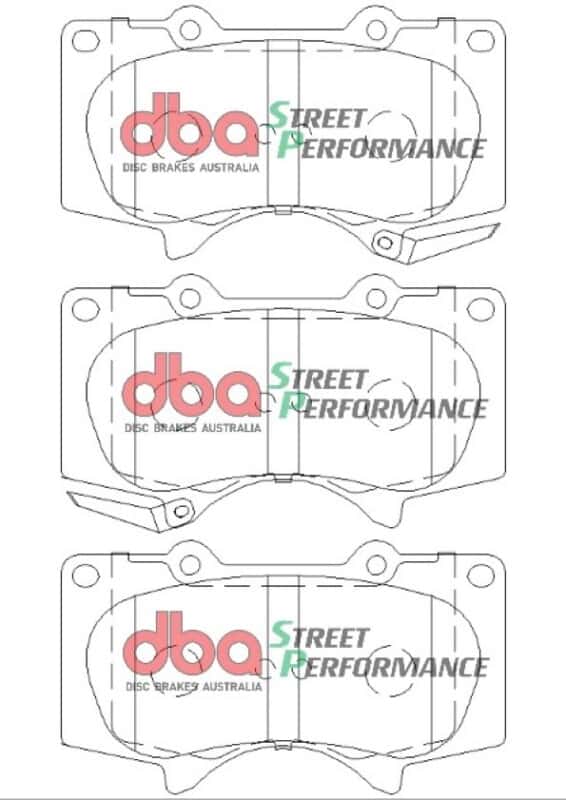 DBA — DBA 11-16 Toyota FJ Cruiser (GSJ15R) SP Performance Front Brake Pads
Brake Pad - view 2