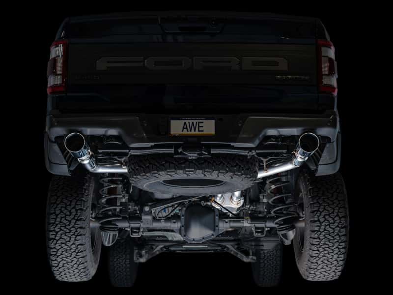AWE Tuning — AWE Gen 3 Raptor SwitchPath Exhaust  - Chrome Silver Tips
SwitchPath Exhaust - view 13