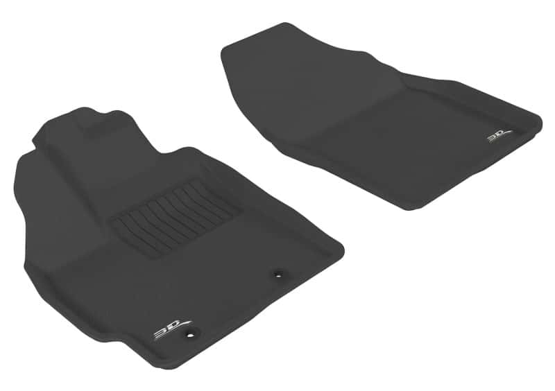 3D MAXpider — 3D MAXpider 2010-2011 Toyota Prius Kagu 1st Row Floormat - Black
Floor Mat Set - view 1