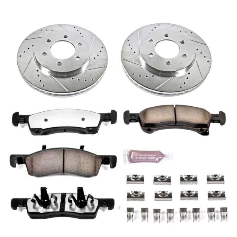 PowerStop — Power Stop 02-06 Ford Expedition Front Z36 Truck & Tow Brake Kit - view 1