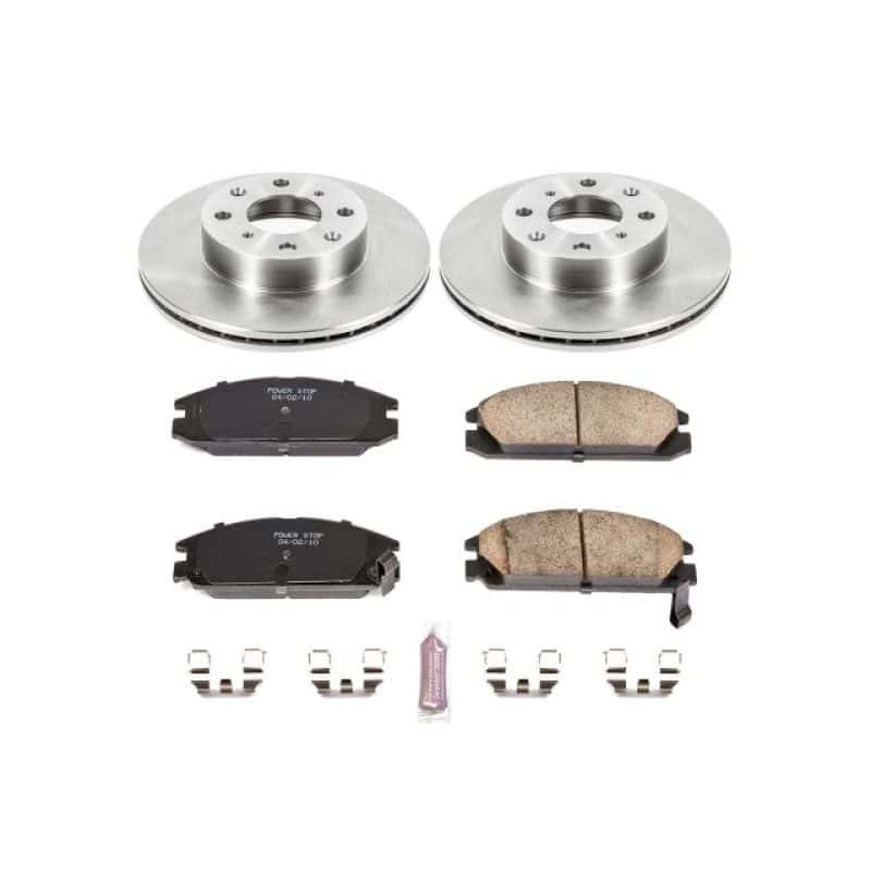 PowerStop — Power Stop 88-89 Honda Accord Front Autospecialty Brake Kit - view 1