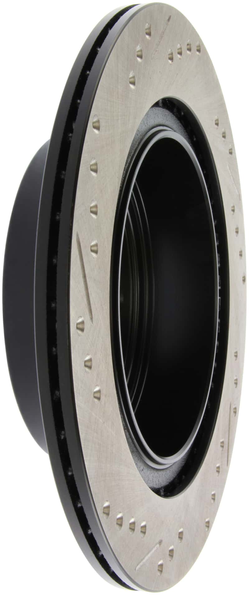 Stoptech — StopTech 06-07 350Z / 05-07 G35 / 06-07 G35X SportStop Slotted & Drilled Rear Left Rotor
Slot/Drill Rotor - view 1