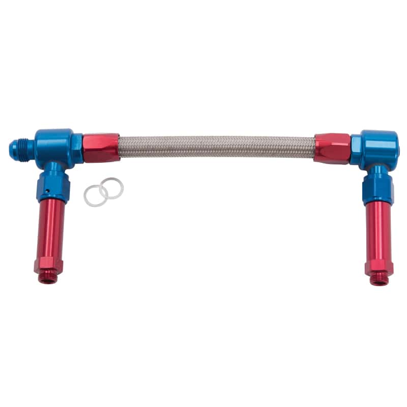 Russell — Russell Performance -8 AN to -8 AN ProFlex Demon Carb Dual Inlet Carb Kit (Red/Blue)
Carburetor Fuel Line - view 2