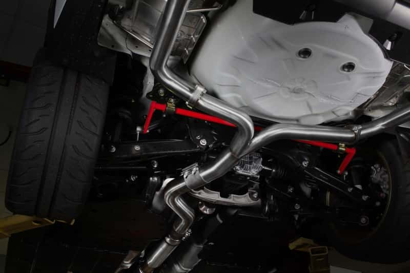 Perrin Performance — PERRIN 22-25 Subaru WRX Stainless Steel Midpipe w/Resonator 3in. (Fits OEM/Aftermarket Mufflers) - view 12