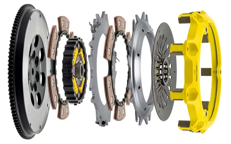 ACT — ACT EVO 8/9 5-Spd Only Mod Twin XT Race Kit Sprung Hub Torque Cap 1120ft/lbs Not For Street Use
Mod-Twin Kit - view 1