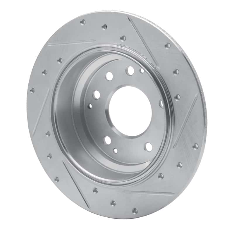 R1 Concepts — R1 91-99 Acura Legend Rear Left Drilled & Slotted Silver Brake Rotor
R1 Brake Rotor Drill - view 4