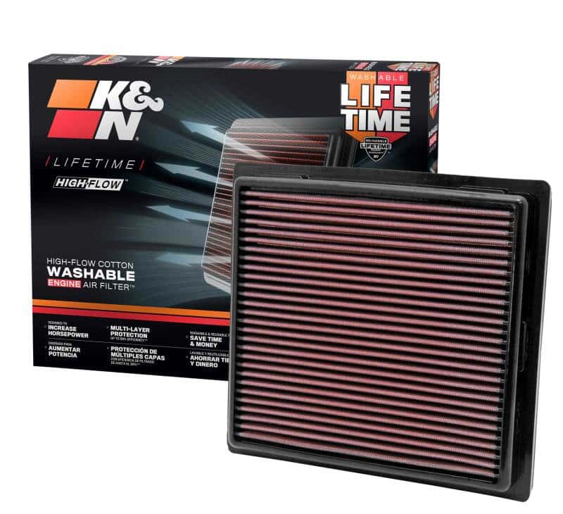 K&N Engineering — K&N 11 Jeep Grand Cherokee / 11 Dodge Durango Replacement Panel Air Filter
Replacement Air Filt
Air Filter - view 9