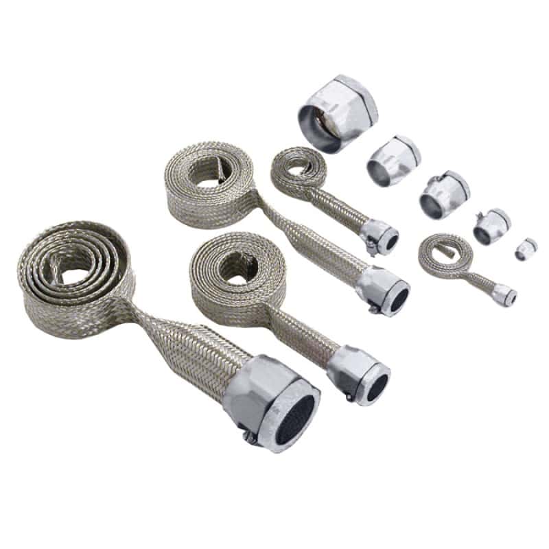 Spectre — Spectre MagnaBraid 304SS Braided Sleeving Kit - Chrome End Caps
Magnabraid Stainless
Sleeving Kit - view 2