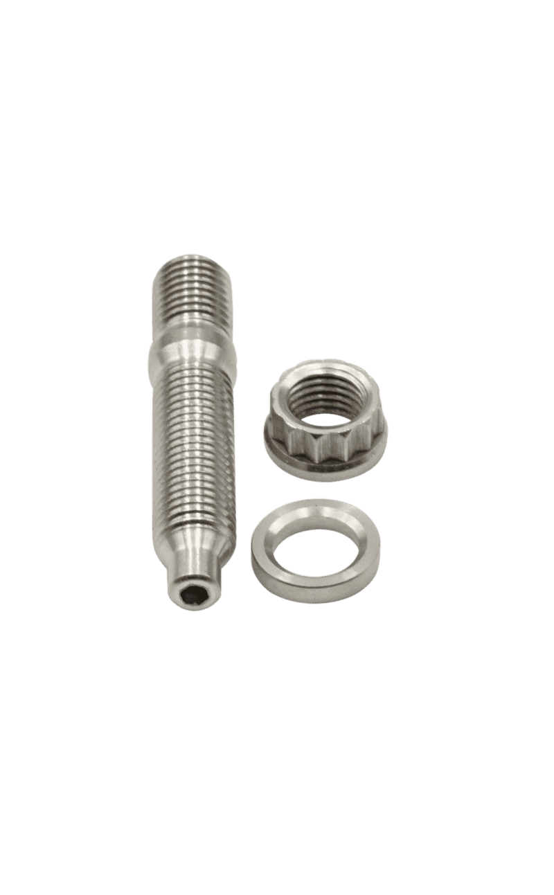 BLOX Racing — BLOX Racing M10x1.25x55mm Single Piece Stainless Steel Manifold Stud - view 4