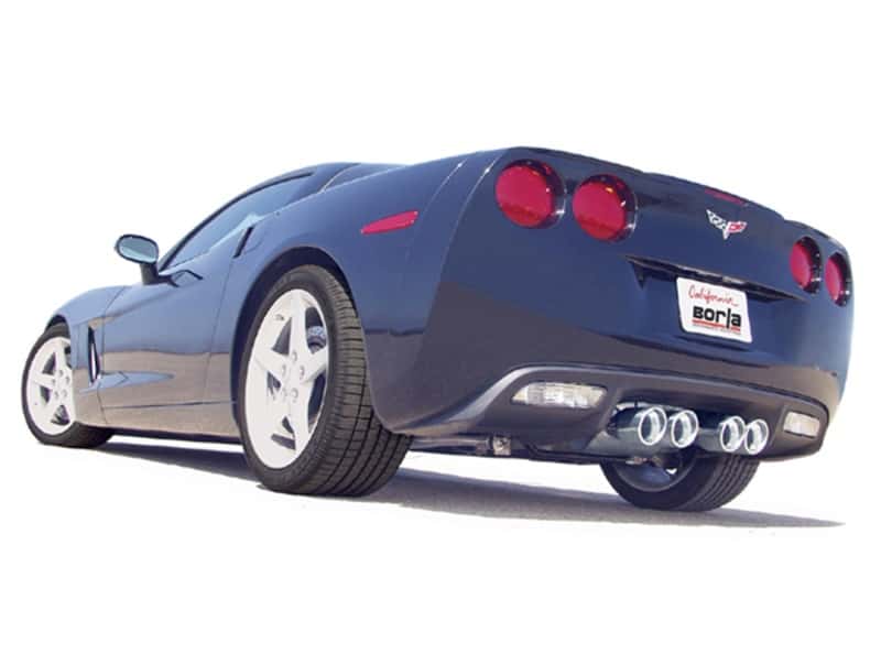 Borla — Borla 05-08 Chevrolet Corvette Coupe/Convertible 2dr 6.2L 8cyl AT/MT 6spd ATAK SS Catback Exhaust
Cat-Back System
ExhstSysKt - view 6