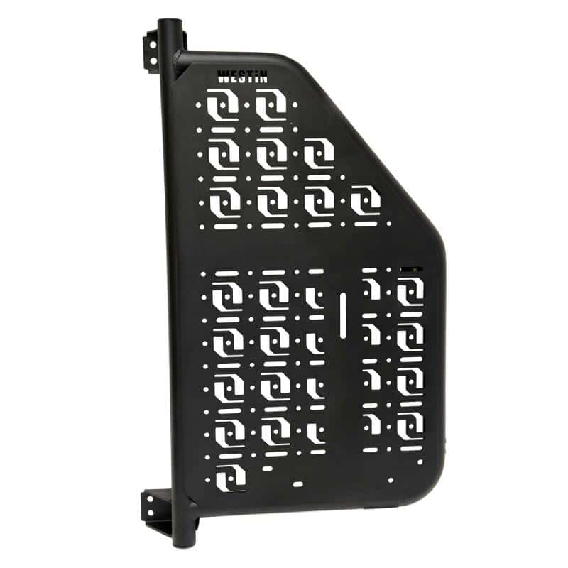 Westin — Westin 19-24 Mercedes-Benz Sprinter Accessory Carrier For XTS - Rear Driver Side - Textured Black
Driver Carrier - view 2