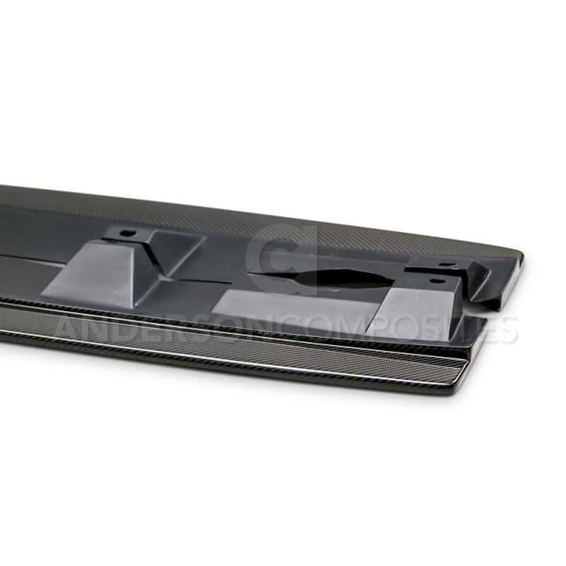 Anderson Composites — Anderson Composites 16-17 Ford Focus RS Type-AR Rocker Panel Splitter
Rocker Panel Extn - view 5