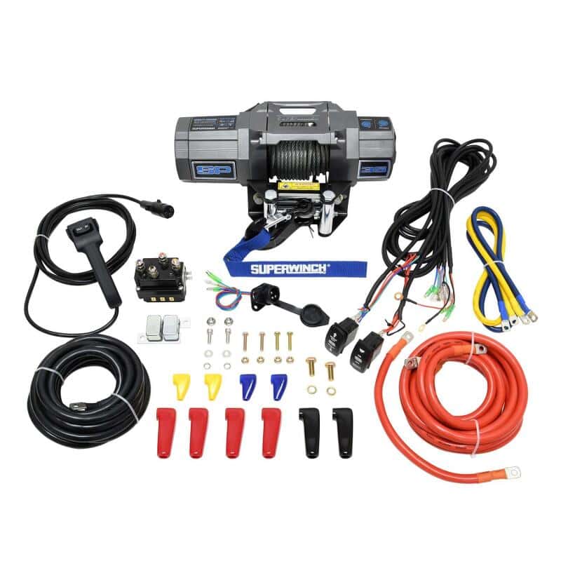 Superwinch — Superwinch 3500 LBS 12V DC 7/32in x 40ft Steel Rope Roller Fairlead SP 35 Winch - view 8