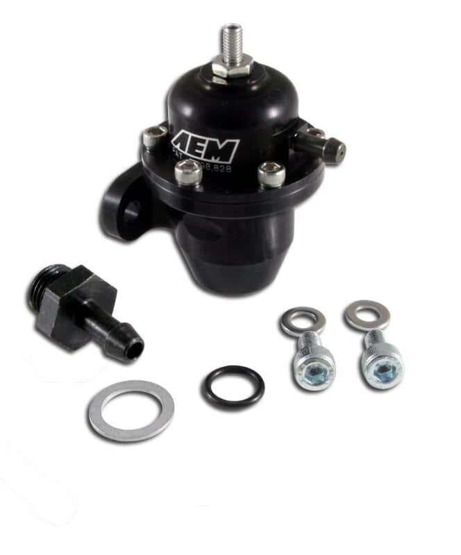 AEM — AEM 94-01 Acura Integra / 90-93 Honda Accord / 92-95 Honda Civic / 99-00 Honda Civic Black Adjustabl
Adj Fuel Press Reg
Adjustable Fuel - view 2