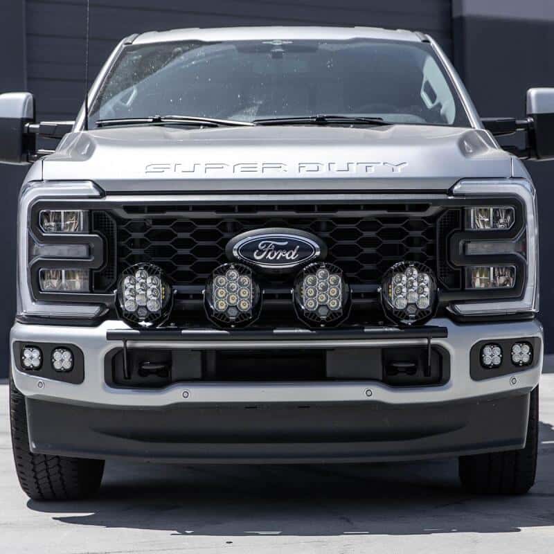 Baja Designs — Baja Designs 23+ Ford Super Duty LP9 Bull Bar Light Kit w/Upfitter - view 2