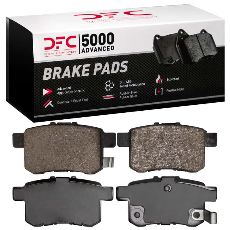 DFC — DFC 08-17 Acura TSX Rear 5000 Advanced Ceramic Brake Pads
DFC Brake Pad Set - view 1