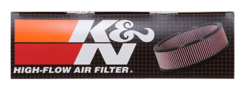 K&N Engineering — K&N Replacement Drop In Air Filter - 14in OD / 12in ID / 4in H w/ Wire - view 12