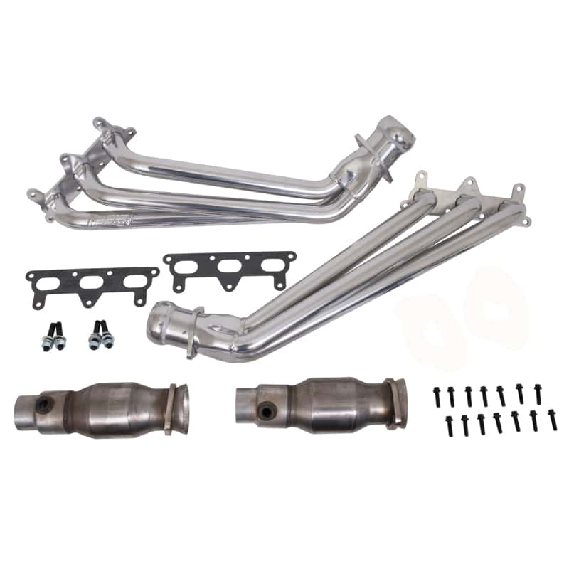 BBK — BBK 10-11 Camaro V6 Long Tube Exhaust Headers With Converters - 1-5/8 Silver Ceramic
Exhaust Headers - view 2