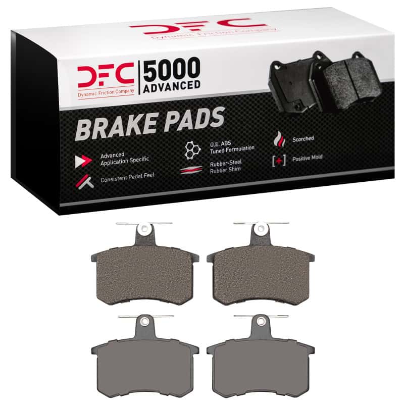 DFC — DFC 80-01 Alfa Romeo 164 Rear 5000 Advanced Low Metallic Brake Pads
DFC Brake Pad Set - view 1