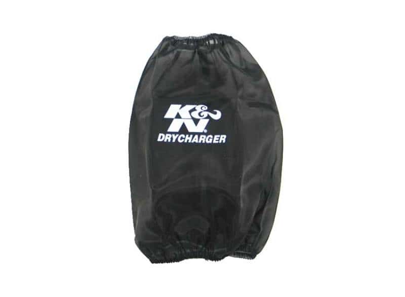 K&N Engineering — K&N Black Drycharger Round Tapered Custom Air Filter Wrap - view 1