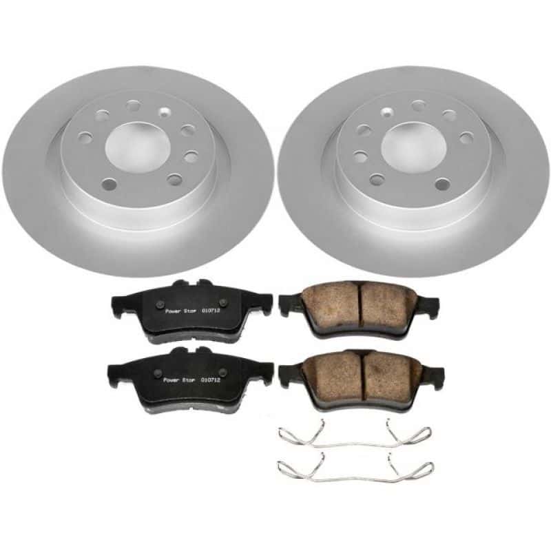 PowerStop — Power Stop 03-11 Saab 9-3 Rear Z23 Evolution Sport Coated Brake Kit - view 1