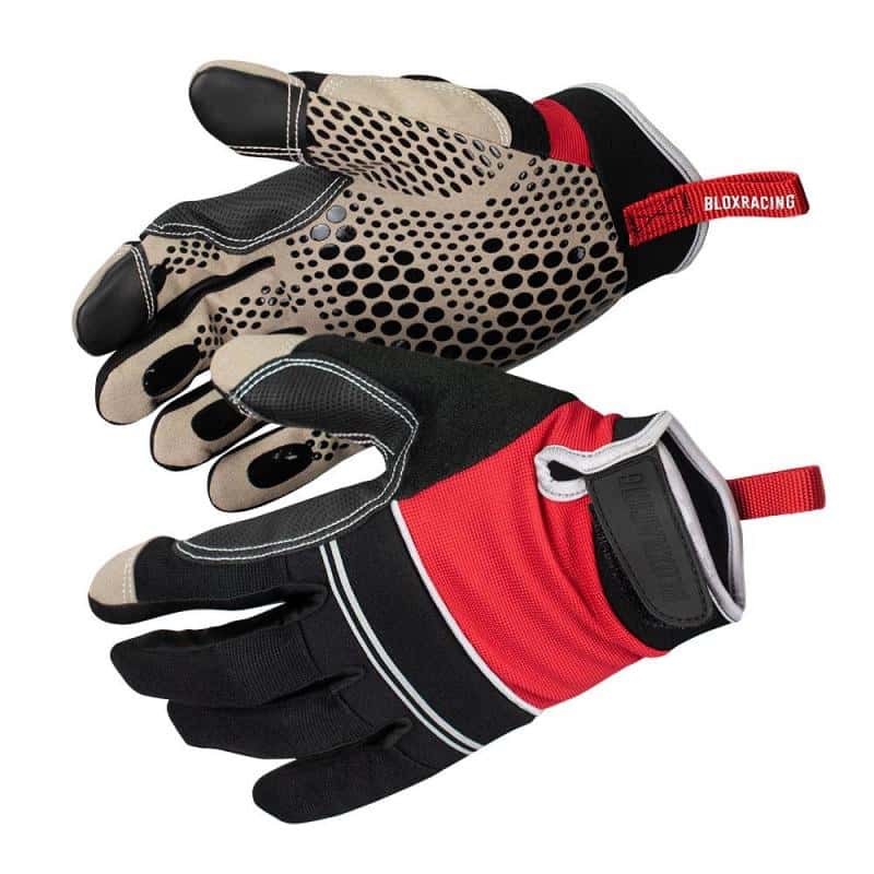 BLOX Racing — BLOX Racing Logo Mechanics Gloves Large - view 2